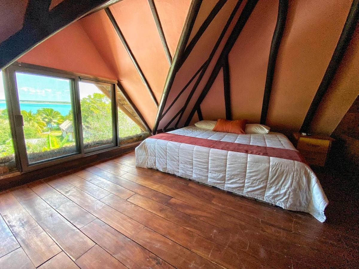 Hotel Boutique Las Nubes Bacalar Kültér fotó
