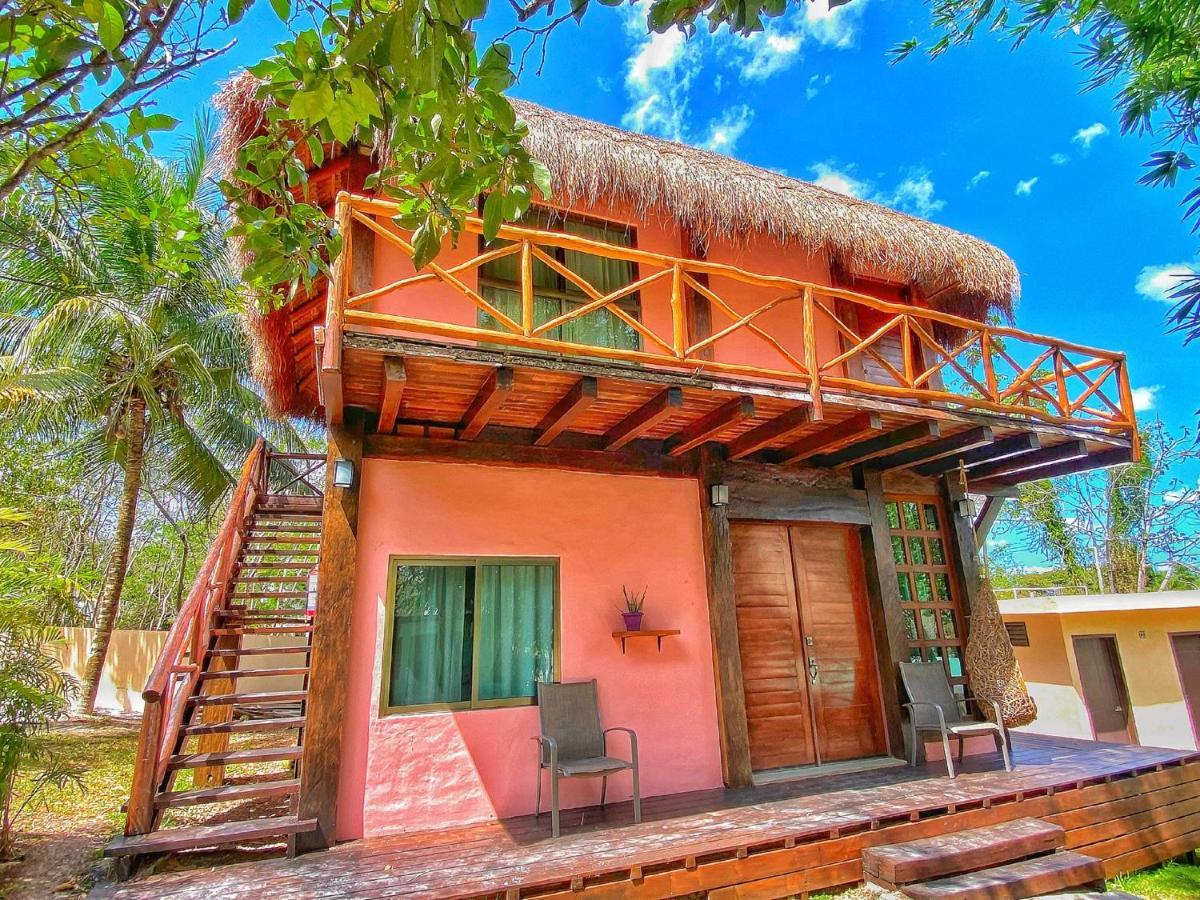 Hotel Boutique Las Nubes Bacalar Kültér fotó
