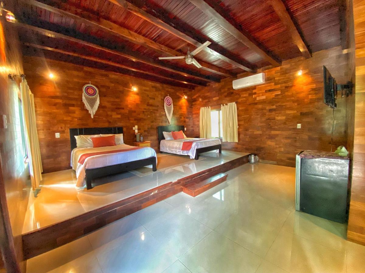 Hotel Boutique Las Nubes Bacalar Kültér fotó