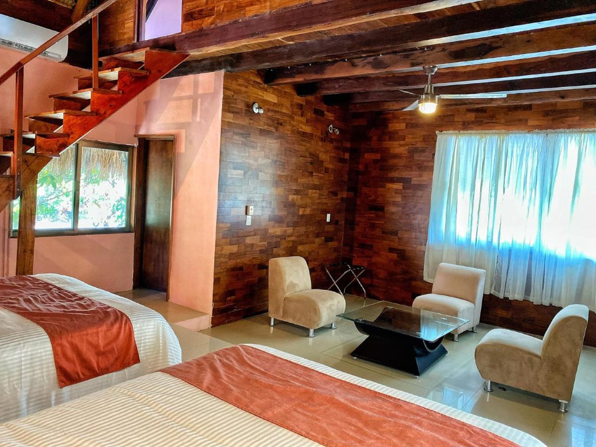 Hotel Boutique Las Nubes Bacalar Kültér fotó