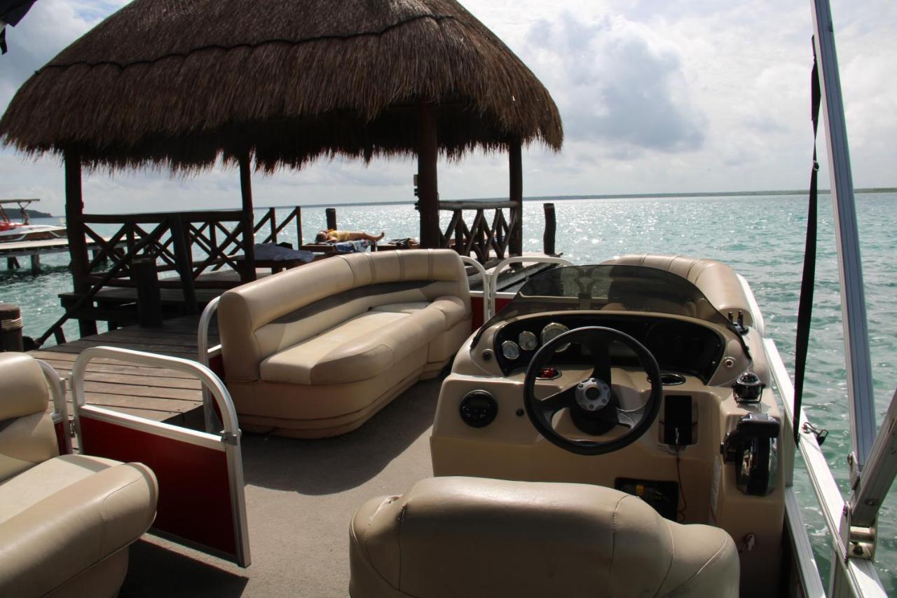Hotel Boutique Las Nubes Bacalar Kültér fotó