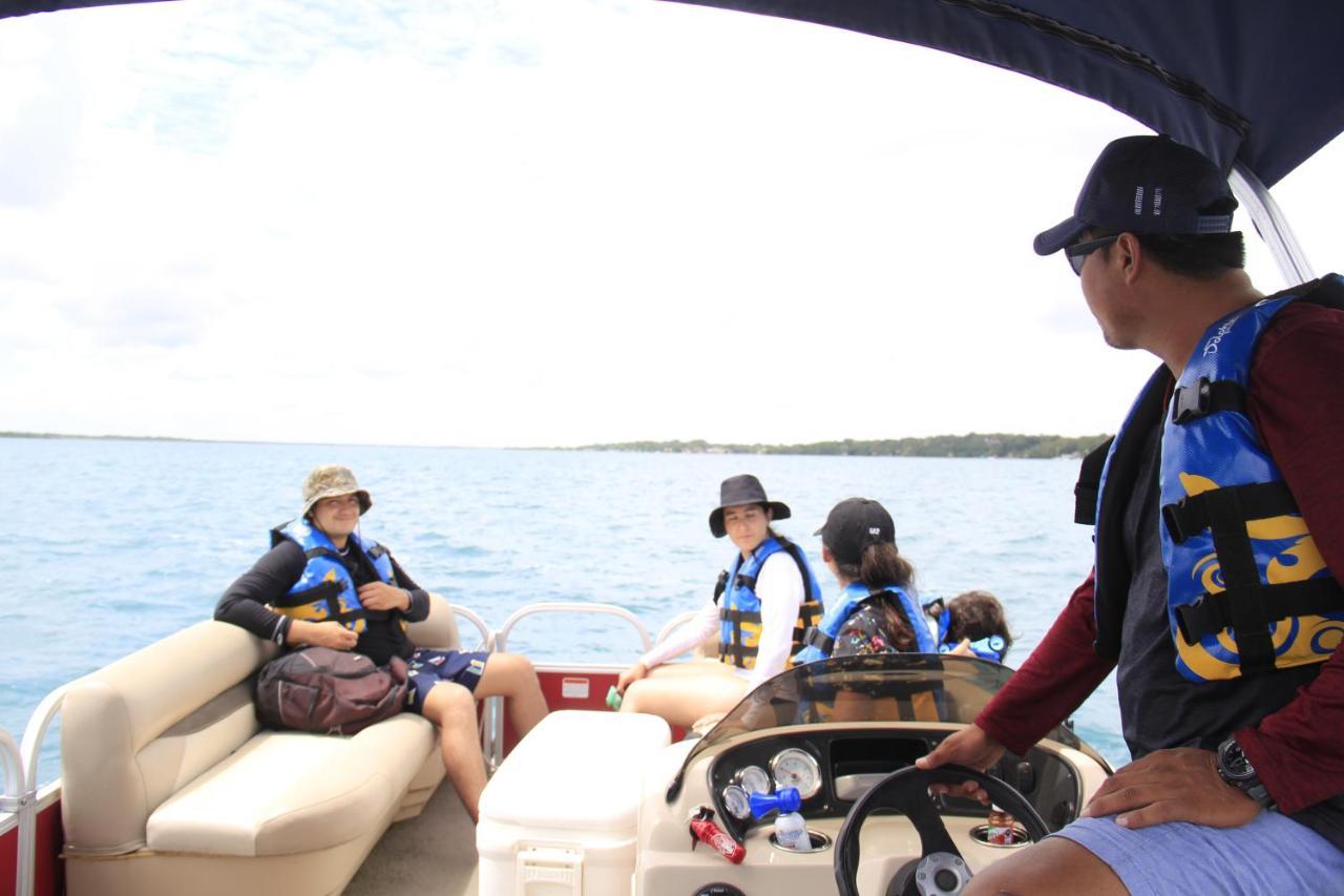 Hotel Boutique Las Nubes Bacalar Kültér fotó